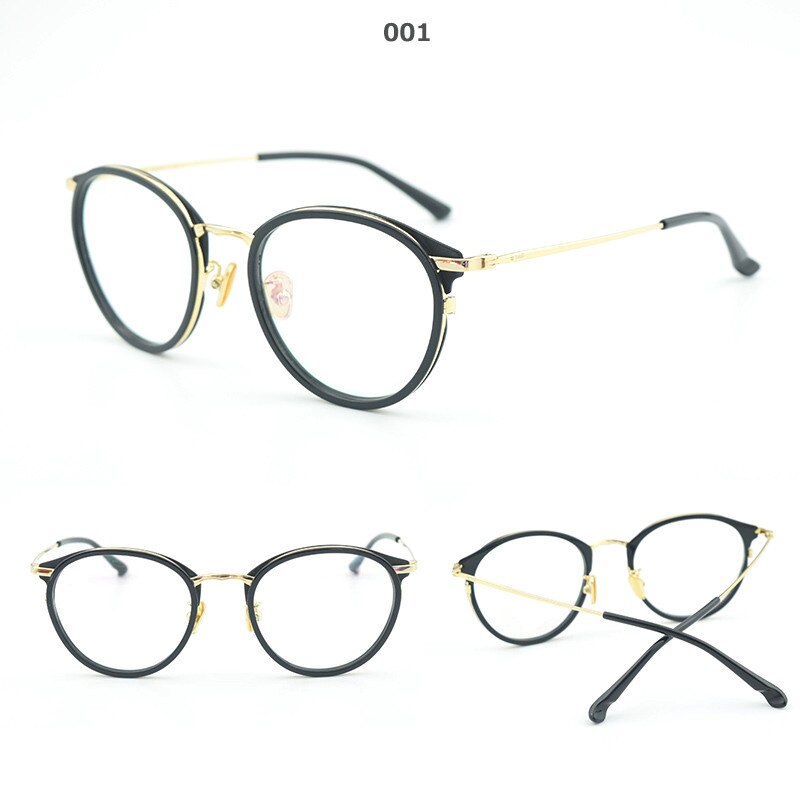 Round glasses frame women 2023 tag Brand Retro eyeglasses men Vintage computer prescription spectacles Goggles Myopic optics