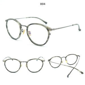 Round glasses frame women 2023 tag Brand Retro eyeglasses men Vintage computer prescription spectacles Goggles Myopic optics