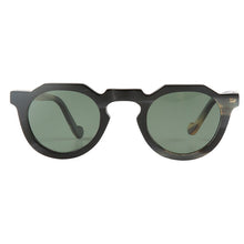 Load image into Gallery viewer, Round oval yak horn frame UV400 polarized lenses unisex women men&#39;s sunglasses horn glasses eyeglasses