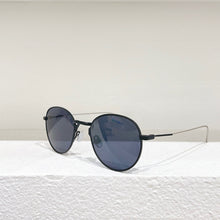 Load image into Gallery viewer, Round women sunglasses metal frame green lens style men sunglasses
