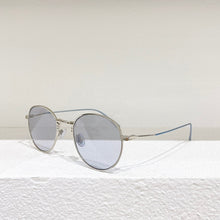 Load image into Gallery viewer, Round women sunglasses metal frame green lens style men sunglasses