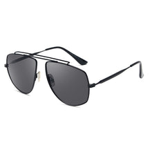 Carica l'immagine nel visualizzatore di Gallery, Royal Girl Donna Cat Eye Occhiali da sole Stile Retro Doppio metallo Occhiali da sole Tonalità UV400 Vintage Strano gradiente Lega ss145 