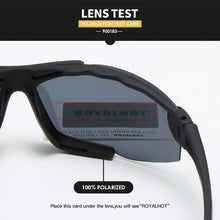 Carica l'immagine nel visualizzatore di Gallery, Royal Men Women Polarized Elastic Sports Sunglasses Vintage Sun Glasses Retro Eyewear Shades Oculos masculino Male 900183