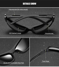 Load image into Gallery viewer, Royal Men Women Polarized  Oval Frame Sports Sunglasses Vintage Sun Glasses Retro Eyewear Shades Oculos Male SPT010