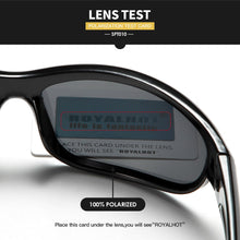 Load image into Gallery viewer, Royal Men Women Polarized  Oval Frame Sports Sunglasses Vintage Sun Glasses Retro Eyewear Shades Oculos Male SPT010