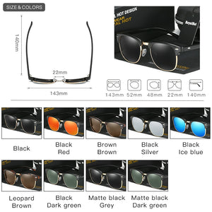 Royalfor  Own US Warehouse Men Women Polarized UV400 Classic Sunglasses