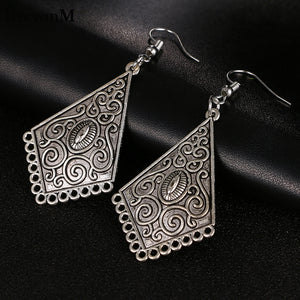 New Bohemia long earrings for Women Tibetan Punk Earrings 2018 Pendiente Earrings drop shipping C139