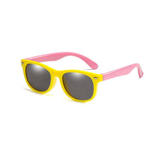 Carica l&#39;immagine nel visualizzatore di Gallery, Rubber frame Polarized Kids Sunglasses with Case Boys Girls Silicone Safety Sun Glasses Gift For Children Baby UV400 Gafas