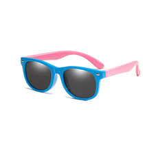 Carica l&#39;immagine nel visualizzatore di Gallery, Rubber frame Polarized Kids Sunglasses with Case Boys Girls Silicone Safety Sun Glasses Gift For Children Baby UV400 Gafas