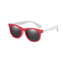 Carica l&#39;immagine nel visualizzatore di Gallery, Rubber frame Polarized Kids Sunglasses with Case Boys Girls Silicone Safety Sun Glasses Gift For Children Baby UV400 Gafas
