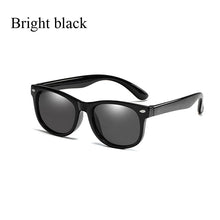 Carica l&#39;immagine nel visualizzatore di Gallery, Rubber frame Polarized Kids Sunglasses with Case Boys Girls Silicone Safety Sun Glasses Gift For Children Baby UV400 Gafas