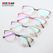 Load image into Gallery viewer, Rui Hao Eyewear Brand Cat Eye Glasses Frame Optical Eyeglasses Frames Women 8502