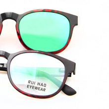 Load image into Gallery viewer, Rui Hao Eyewear Optical Eyeglasses Frame Men Prescription Glasses Frames Oval Eyewear Sunglasses Clip on Polarized Sunglasses