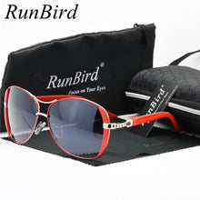 Load image into Gallery viewer, Runbird 2023 Women  Brand Designer Sunglasses Driving Sun Glasses Classic Ladies Oculos de sol Feminino With Box Case R071