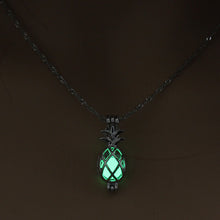 Load image into Gallery viewer, Running Horse Cross Luminous Skull Dragon Animal Footprint Flashlight Glowing Pendant DIY Locket Cage GLOW in the DARK Necklace