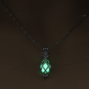 Running Horse Cross Luminous Skull Dragon Animal Footprint Flashlight Glowing Pendant DIY Locket Cage GLOW in the DARK Necklace