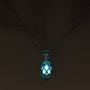 Running Horse Cross Luminous Skull Dragon Animal Footprint Flashlight Glowing Pendant DIY Locket Cage GLOW in the DARK Necklace