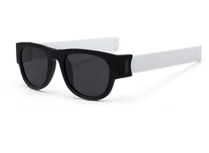 Running Slappable Bracelet Men Sunglasses Slap Folding Sun Glasses For Women Mens Eyewear Wristband Outdoor Driving Sunglass