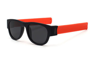 Running Slappable Bracelet Men Sunglasses Slap Folding Sun Glasses For Women Mens Eyewear Wristband Outdoor Driving Sunglass