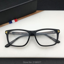Load image into Gallery viewer, Ryma TF5407 TOM  with logo Handmade Acetate Sunglasses Men Square Glasses Women  Brand Designer with Box