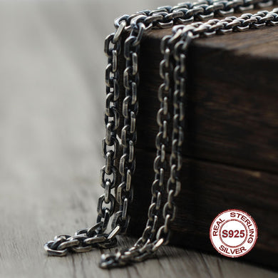 S925 Sterling Silver Necklace Pendant Personality pop style Feather series Eagle cross wheel domineering modeling Send a gift