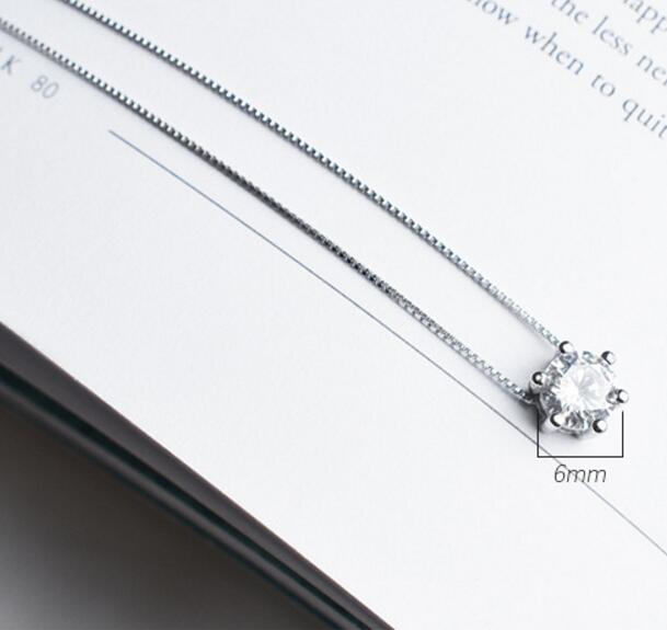 Collana di perle in argento sterling S925 temperamento modelli femminili ali selvagge catena clavicola CN08 
