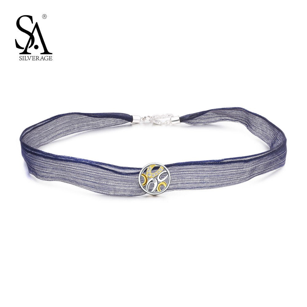 Collane girocollo in argento sterling 925 da donna 