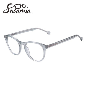 SASAMIA  Transparent Round Glasses Clear Frame Women Spectacle myopia glasses Circle Retro Vintage Women Eyeglass optical