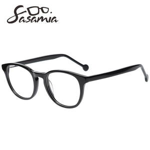 SASAMIA  Transparent Round Glasses Clear Frame Women Spectacle myopia glasses Circle Retro Vintage Women Eyeglass optical