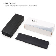 Load image into Gallery viewer, SASAMIA Man Titanium Glasses Frame Rectangle Half Rim Ultralight Men Eyeglasses Frame Male Business Style Eyewear Frames TM18037