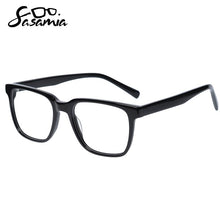 Load image into Gallery viewer, SASAMIA Men Transparent Glasses Frame Myopia Eyeglass Frames Acetate Eyewear Clear Unisex Glasses Frame Optical Frames Fashion