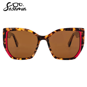 SASAMIA Unisex Sunglasses Wearing Aviator Style Design Woman Men Polarized Sun Glasses UV400 Oculos Gafas De Sol