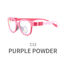 Load image into Gallery viewer, SECG Detachable Round Kids Optical Frame Children Frames Spectacles Food Grade  Material Retainer Strap Prescription Lunettes