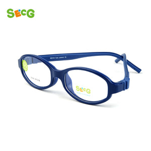 SECG Detachable Solid Baby Kids Optical Glasses Frames Myopia Diopter Soft Flexible   Children Frames Eyewear Frames Lunette