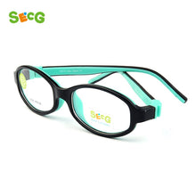 Load image into Gallery viewer, SECG Detachable Solid Baby Kids Optical Glasses Frames Myopia Diopter Soft Flexible   Children Frames Eyewear Frames Lunette