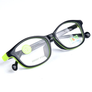 SECG Lunettes De Vue Enfant Ultralight Flexible Soft Kids Frame Children Optical Spectacle Frame Glasses For Sight Eyeglass