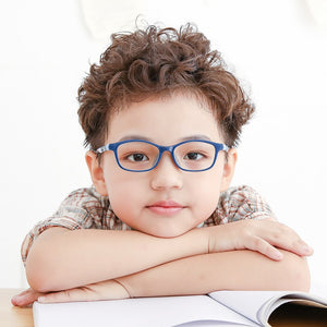 SECG Lunettes De Vue Enfant Ultralight Flexible Soft Kids Frame Children Optical Spectacle Frame Glasses For Sight Eyeglass