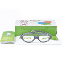 Load image into Gallery viewer, SECG Myopia Optical Round Children Glasses Frame Solid TR90 Rubber Diopter Transparent Kids Glasses Flexible Soft Eyewear