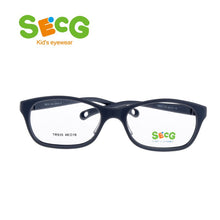 Load image into Gallery viewer, SECG Round Big Kids Frame Flexible Soft Optical Glasses Frame Comfortable Nose Pads Rubber Strap Spectacle Eyeglasses Lunettes