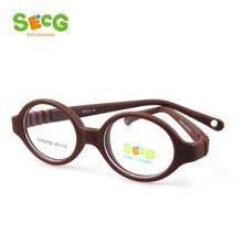 Load image into Gallery viewer, SECG Round Flexible Optical Children Glasses Plastic Frame Unisex TR90 Kids Glasses Myopia for Sight Kids Eyewear Spectacles