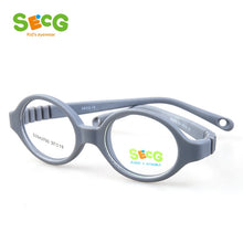 Load image into Gallery viewer, SECG Round Flexible Optical Children Glasses Plastic Frame Unisex TR90 Kids Glasses Myopia for Sight Kids Eyewear Spectacles