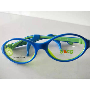 SECG Round Soft Flexible Children Frame Baby Cute Detachable Prescription Glasses for Sight Myopia Frame Gafas Spectacles