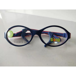 SECG Round Soft Flexible Children Frame Baby Cute Detachable Prescription Glasses for Sight Myopia Frame Gafas Spectacles