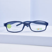Load image into Gallery viewer, SECG Square Solid Detachable Kids Glasses Frame Flexible TR90 Silicone Children Glasses Eyeglasses Frame Prescription Lunette