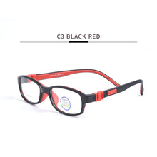 Load image into Gallery viewer, SECG Square Solid Detachable Kids Glasses Frame Flexible TR90 Silicone Children Glasses Eyeglasses Frame Prescription Lunette