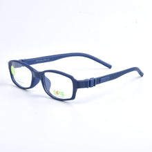 Load image into Gallery viewer, SECG Square Solid Detachable Kids Glasses Frame Flexible TR90 Silicone Children Glasses Eyeglasses Frame Prescription Lunette