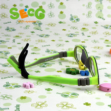 Load image into Gallery viewer, SECG TR90 Ultralight Soft Flexible Safety Kid Children Frame Glasses Optical Eyeglass Oculos Rubber Boys Girls Rubber Band