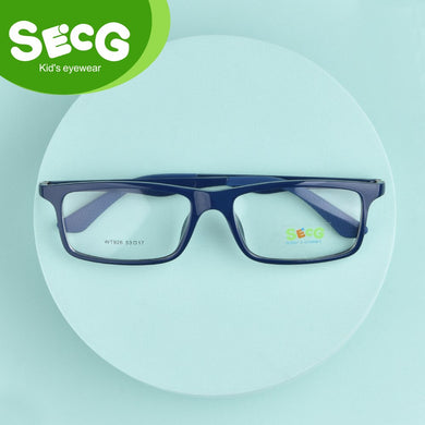 SECG Teenage Eyeglasses Frame  PPSU Material Ultra Light Kids Glasses  Student Eyewear For Boys And Girls Children's