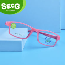 Load image into Gallery viewer, SECG Toddler Detachable Kids Frame Flexible Soft Optical Glasses Children Frame Diopter Eyeglasses Spectacle Frames Oculos Gafas