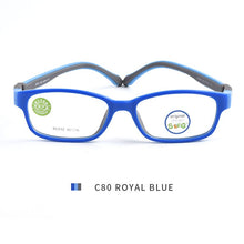 Load image into Gallery viewer, SECG Ultralight Flexible Soft Kids Frame Children Optical Spectacle Frame Glasses for Sight Eyeglass Lunettes De Vue Enfant